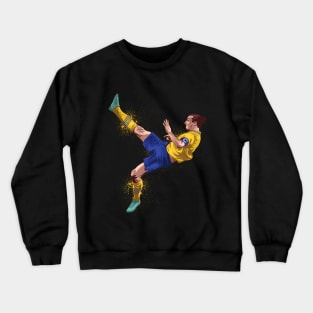 zlatan bicycle kick Crewneck Sweatshirt